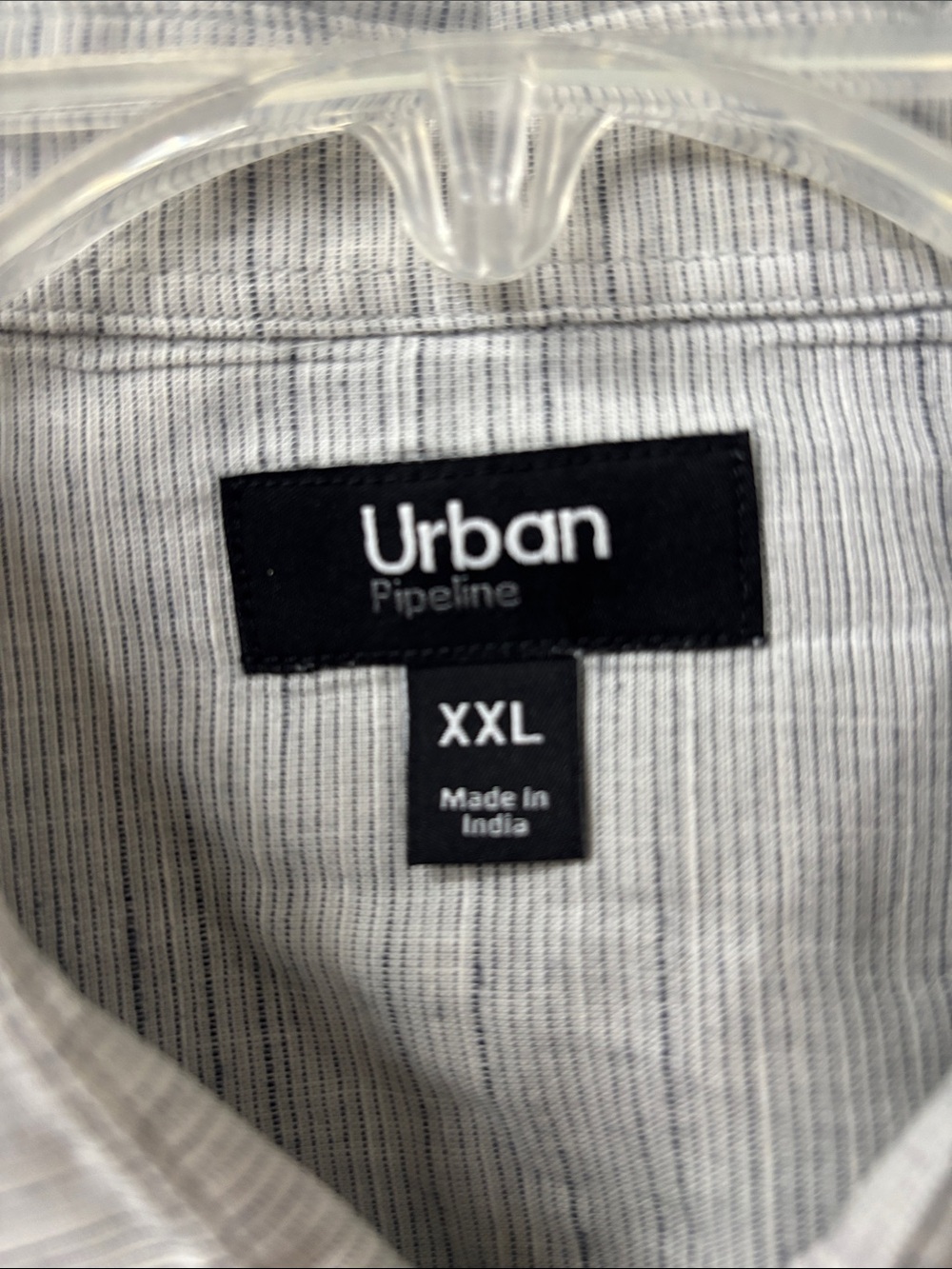 urban pipeline Light Gray Short Sleeve Button-Down Shirt - Picture 2 of 3